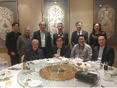 2019-03-18 世界五邑商會、香港五邑工商總會、臺山社團(tuán)總會、香港臺山同鄉(xiāng)總會代表聚首一堂，共同交流會務(wù)心得，團(tuán)結(jié)五邑鄉(xiāng)親