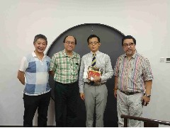 2018-09-18 拜訪香港中文大學(xué)文物館館長姚進(jìn)莊教授