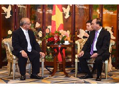 2016-09-14 永遠名譽會長洪啟輝?與越南總理會面?
