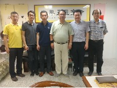 2019-05-15 佛山市順德區(qū)外事僑務(wù)局局長黃建雄考察世界五邑商會
