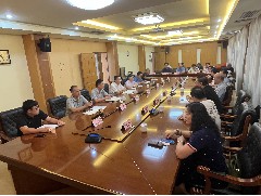 2023-07-11 廣西北流市商務(wù)交流會議